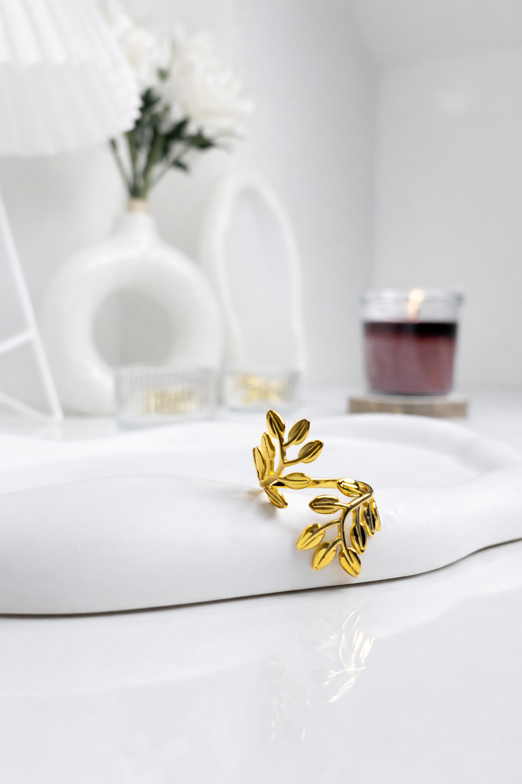 Nature Bloom Gold Ring