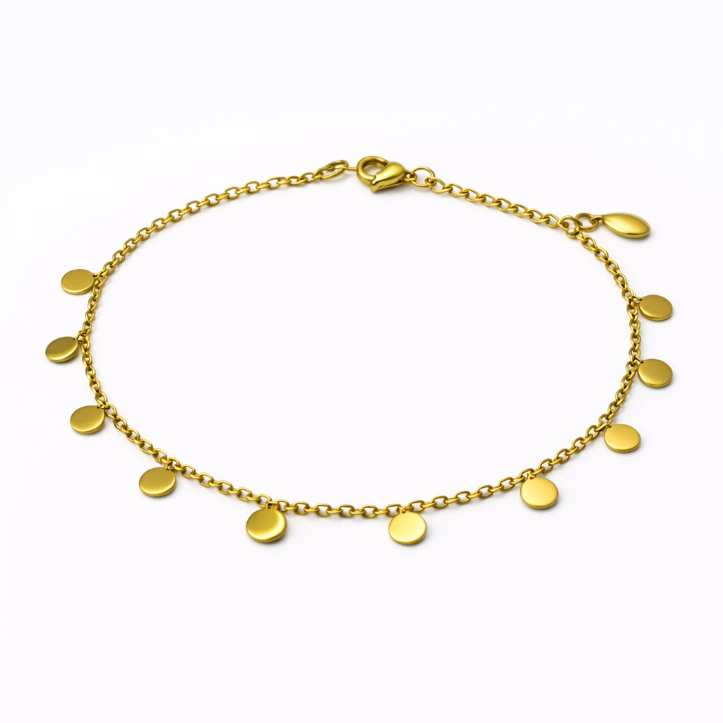 Luna Coin Drop Bracelet