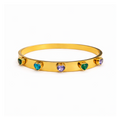 Luna Love Heart Stone Bangle