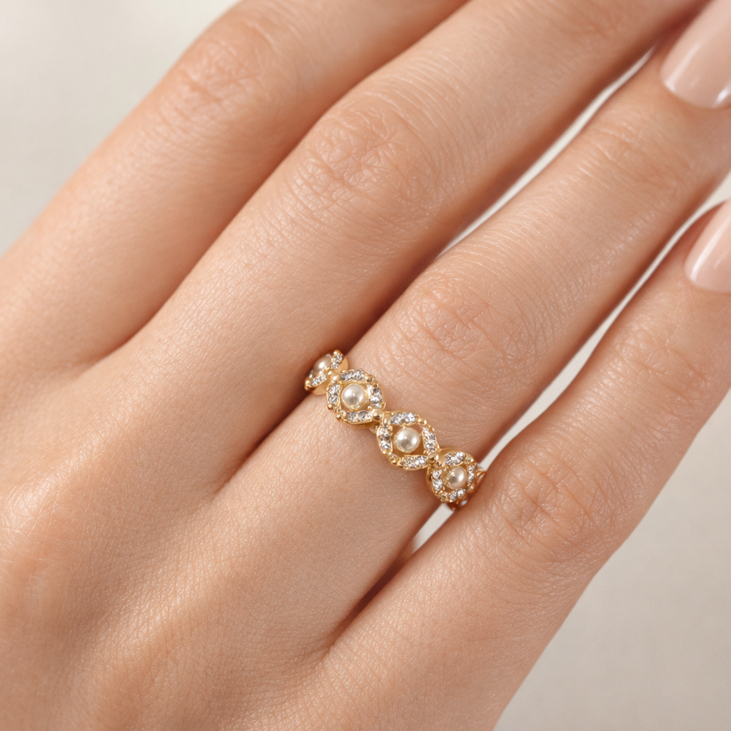 Pearl Bloom Ring
