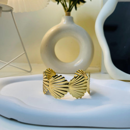 Ocean Luxe Gold Finish Bracelet