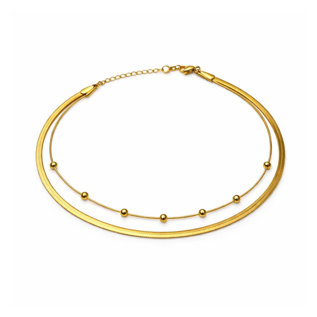 Dual Layer Glow Anklet