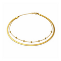 Dual Layer Glow Anklet