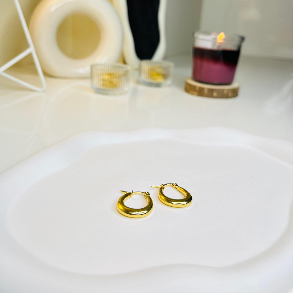 Essential Luxe Gold Hoops