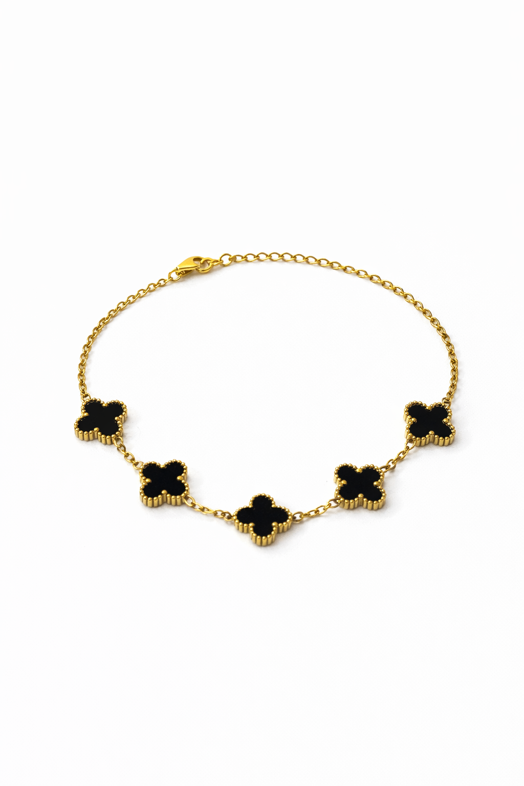 Reversible Clover Charm Bracelet