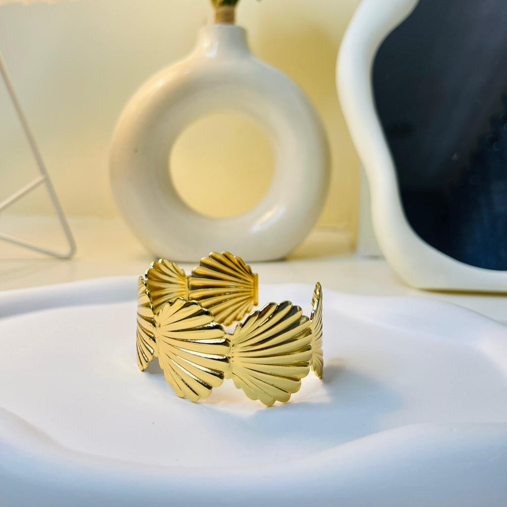 Ocean Luxe Gold Finish Bracelet