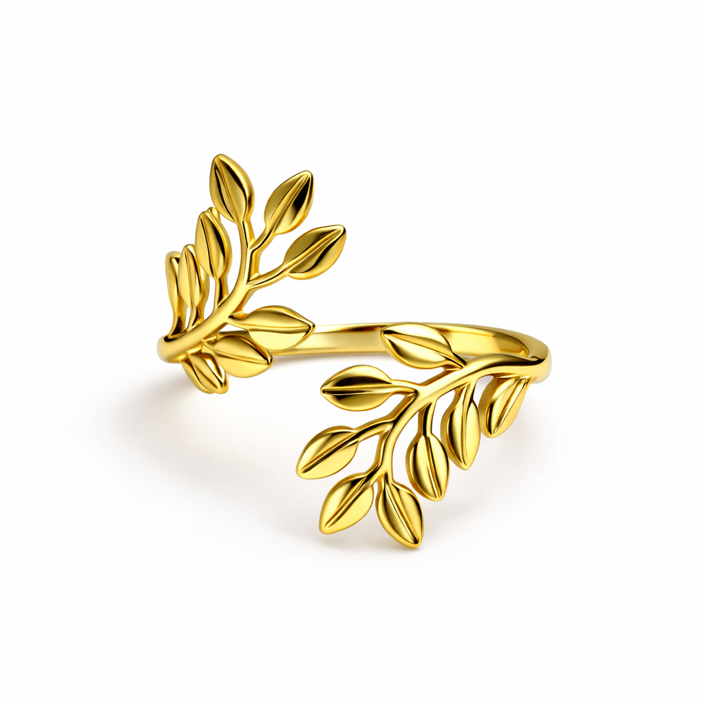 Nature Bloom Gold Ring