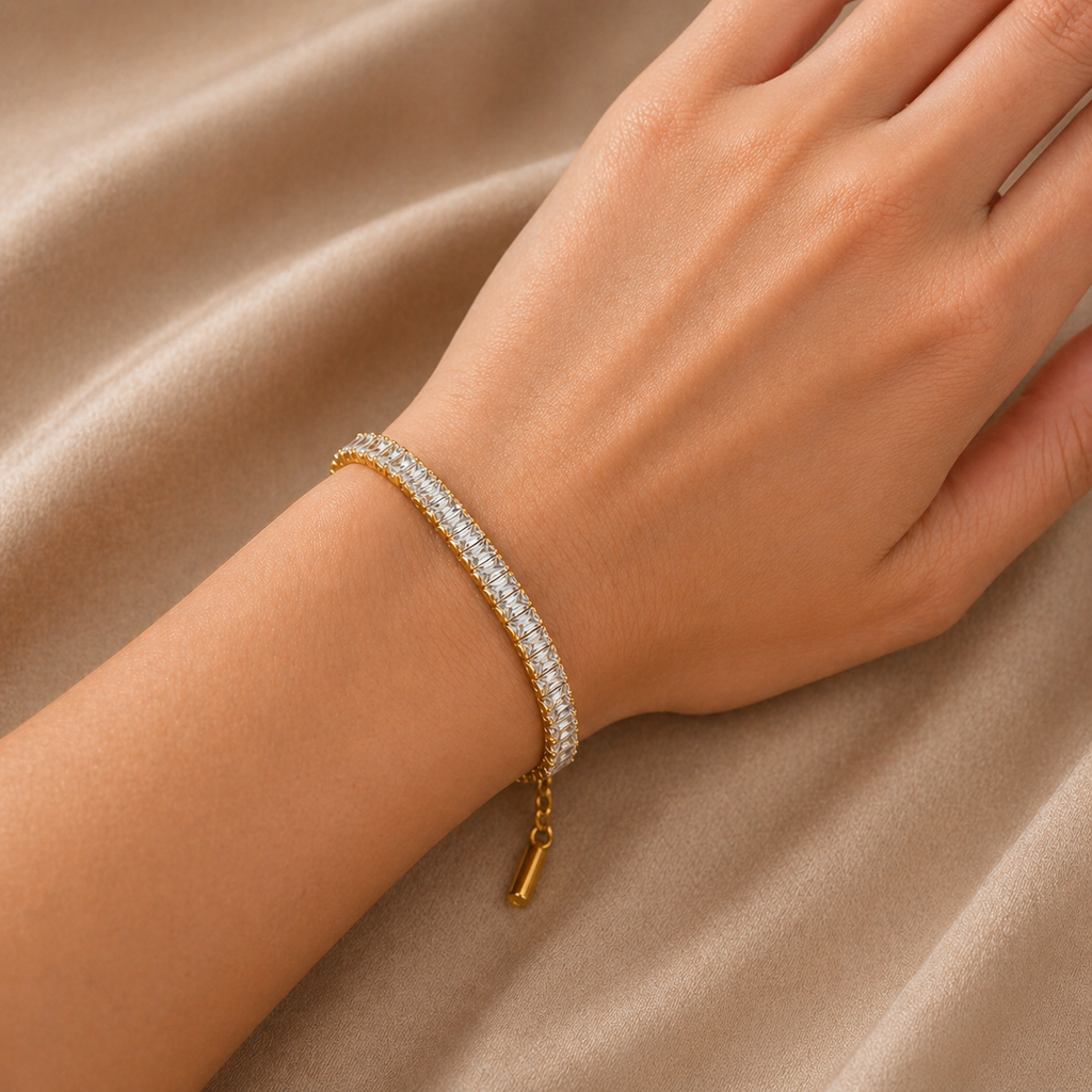 Crystal Tennis Bracelet