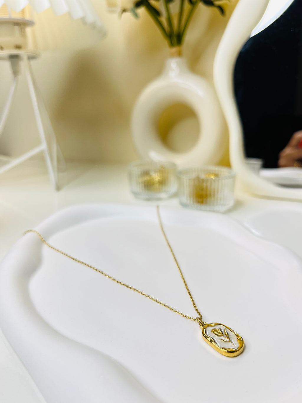 EverGlow  Floral Pendant