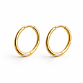 Classic Gold Hoop Earrings