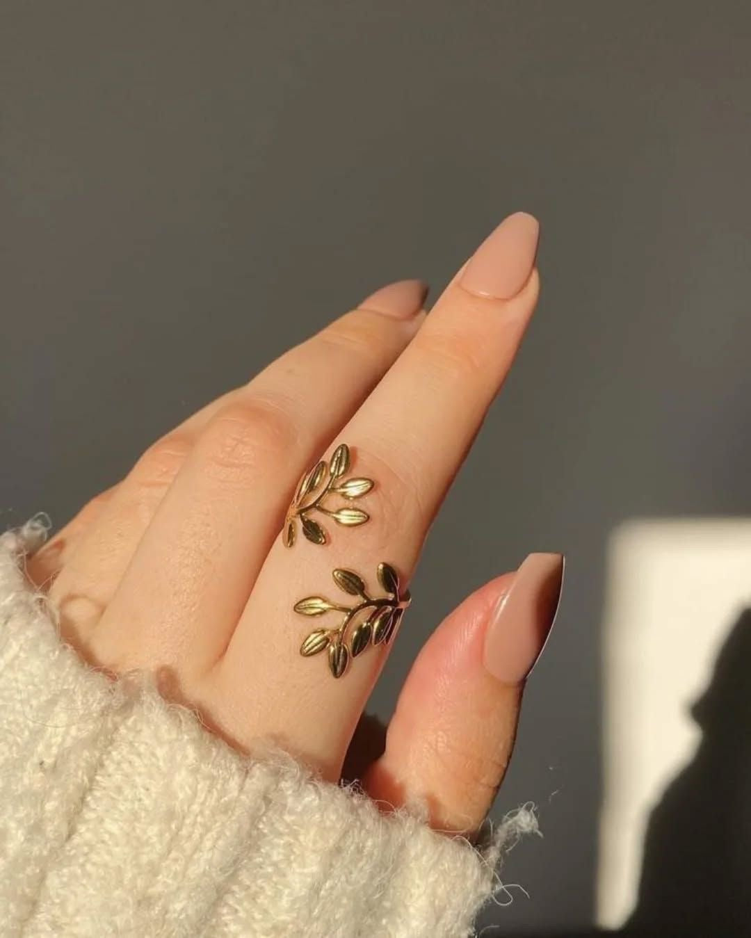 Nature Bloom Gold Ring