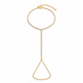 Gold Diamond Hand Chain