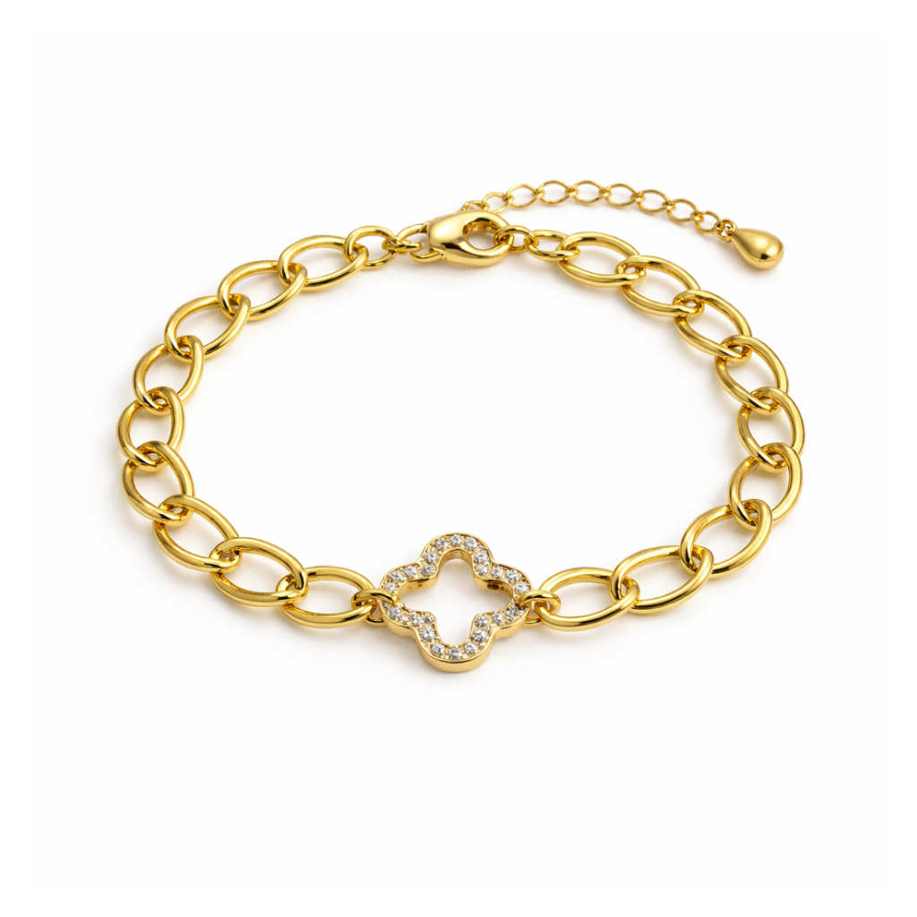 Celeste Clover Diamond Bracelet