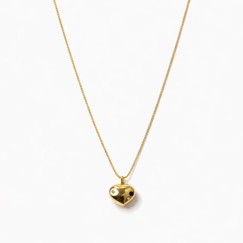 Eterna Heart Gold Pendant