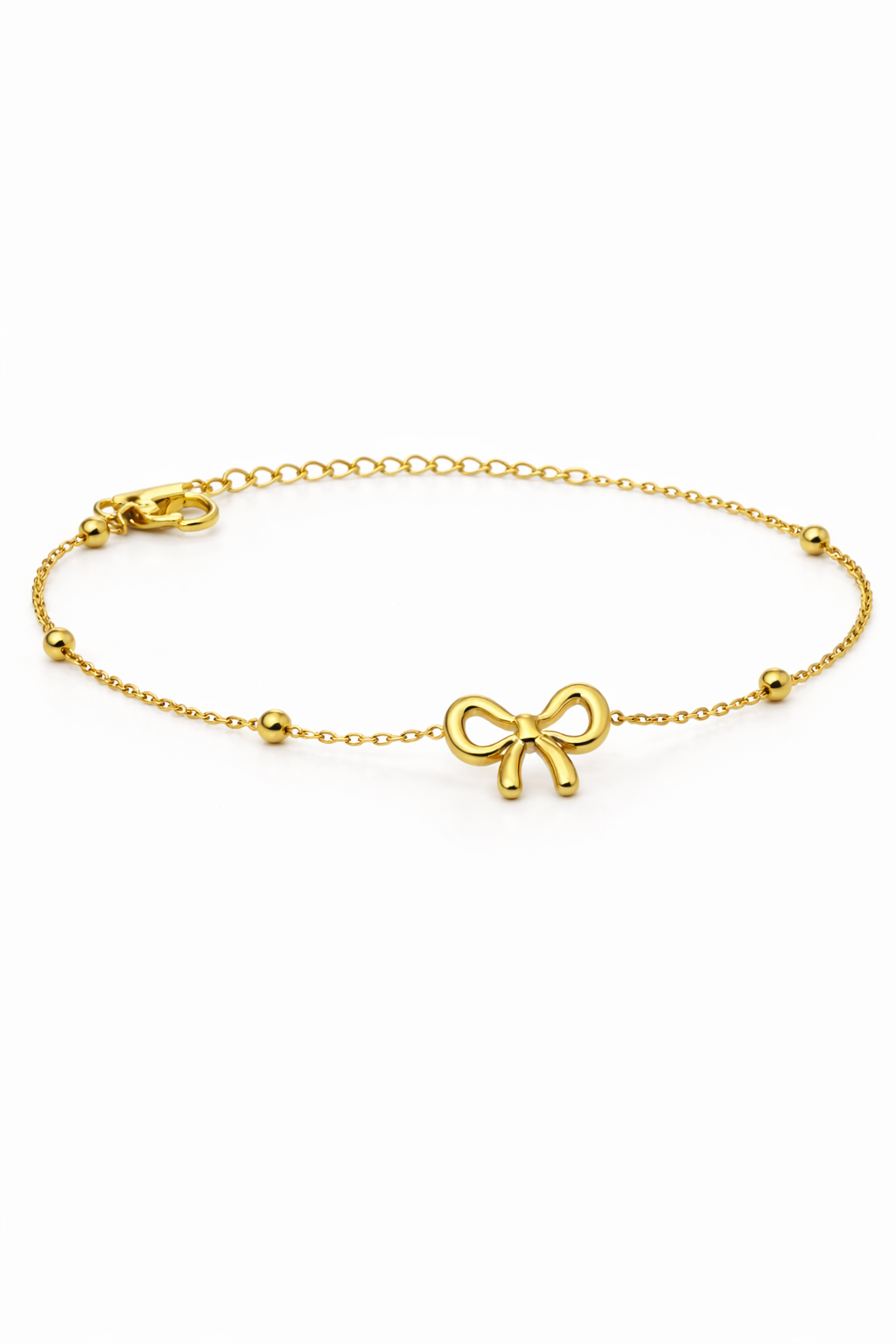 Bow Charm Anklet