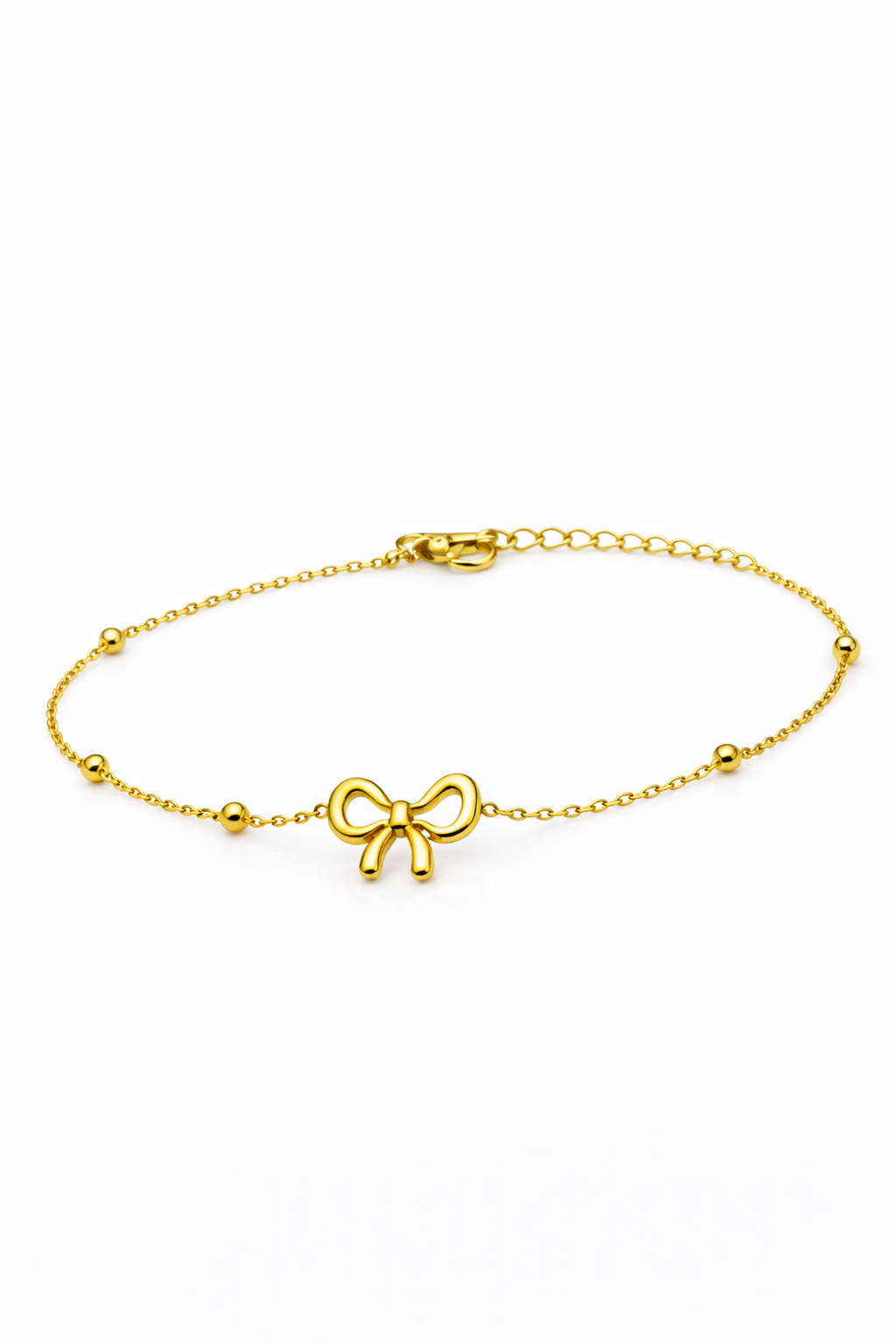 Bow Charm Anklet