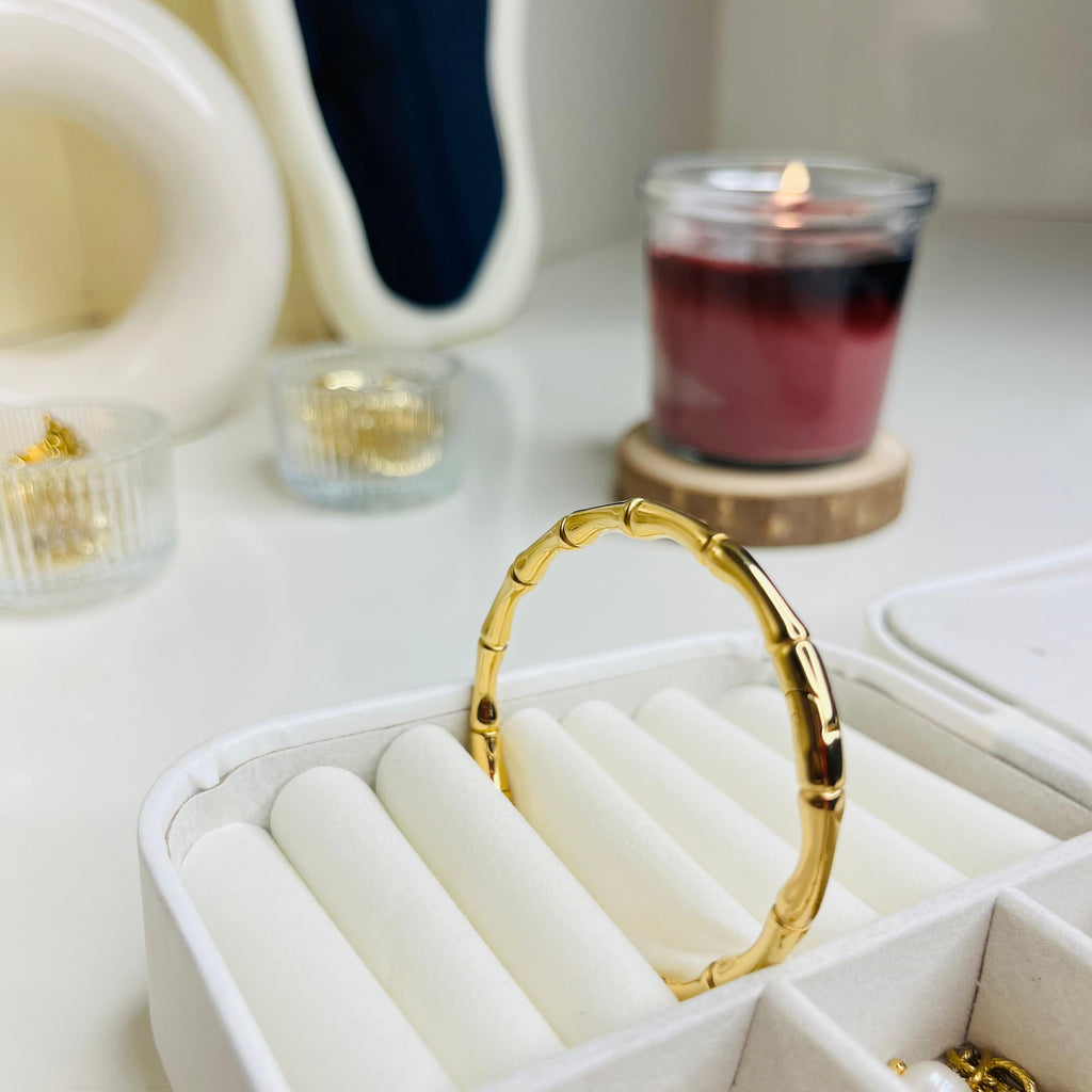 Heritage Gold Bamboo Bracelet