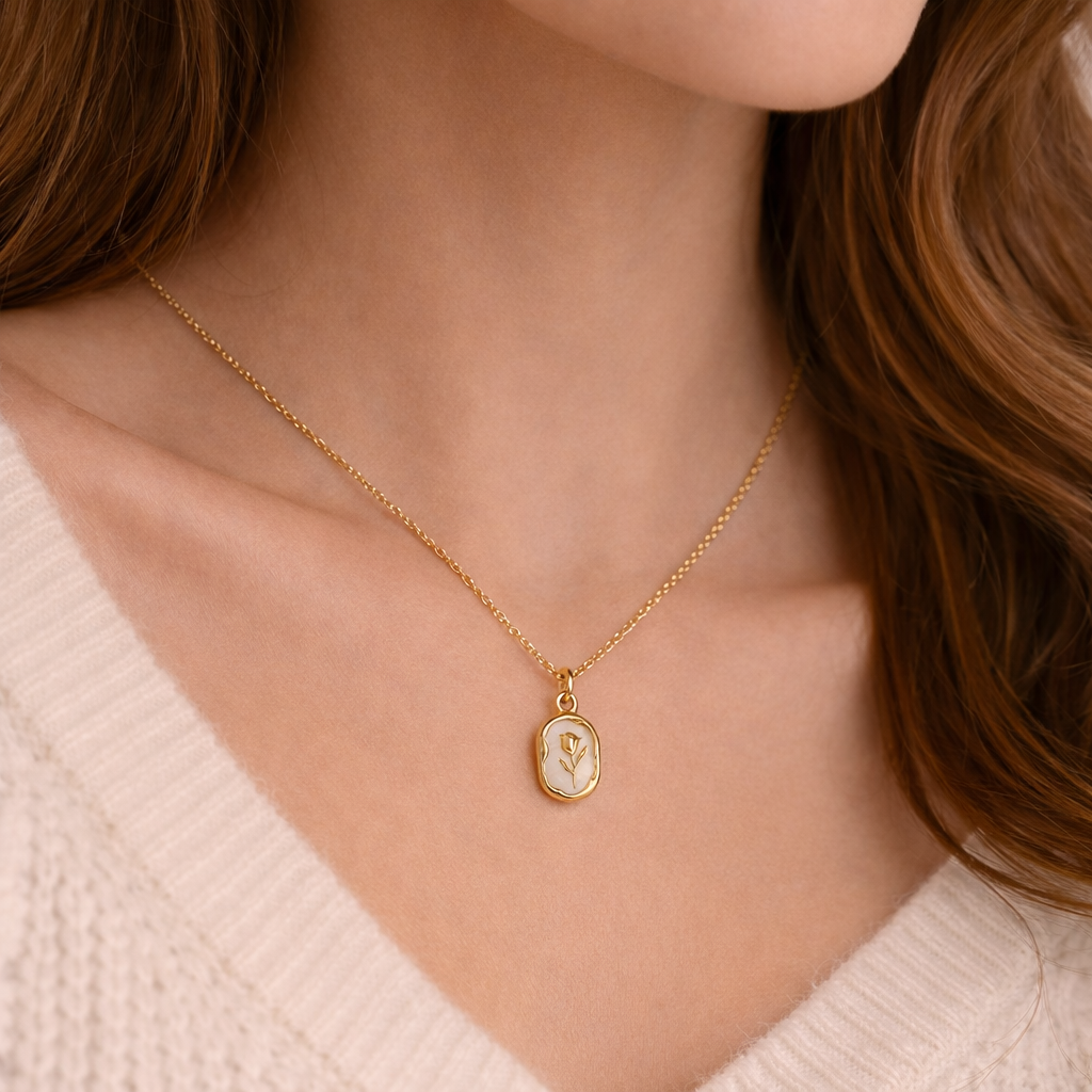 EverGlow  Floral Pendant